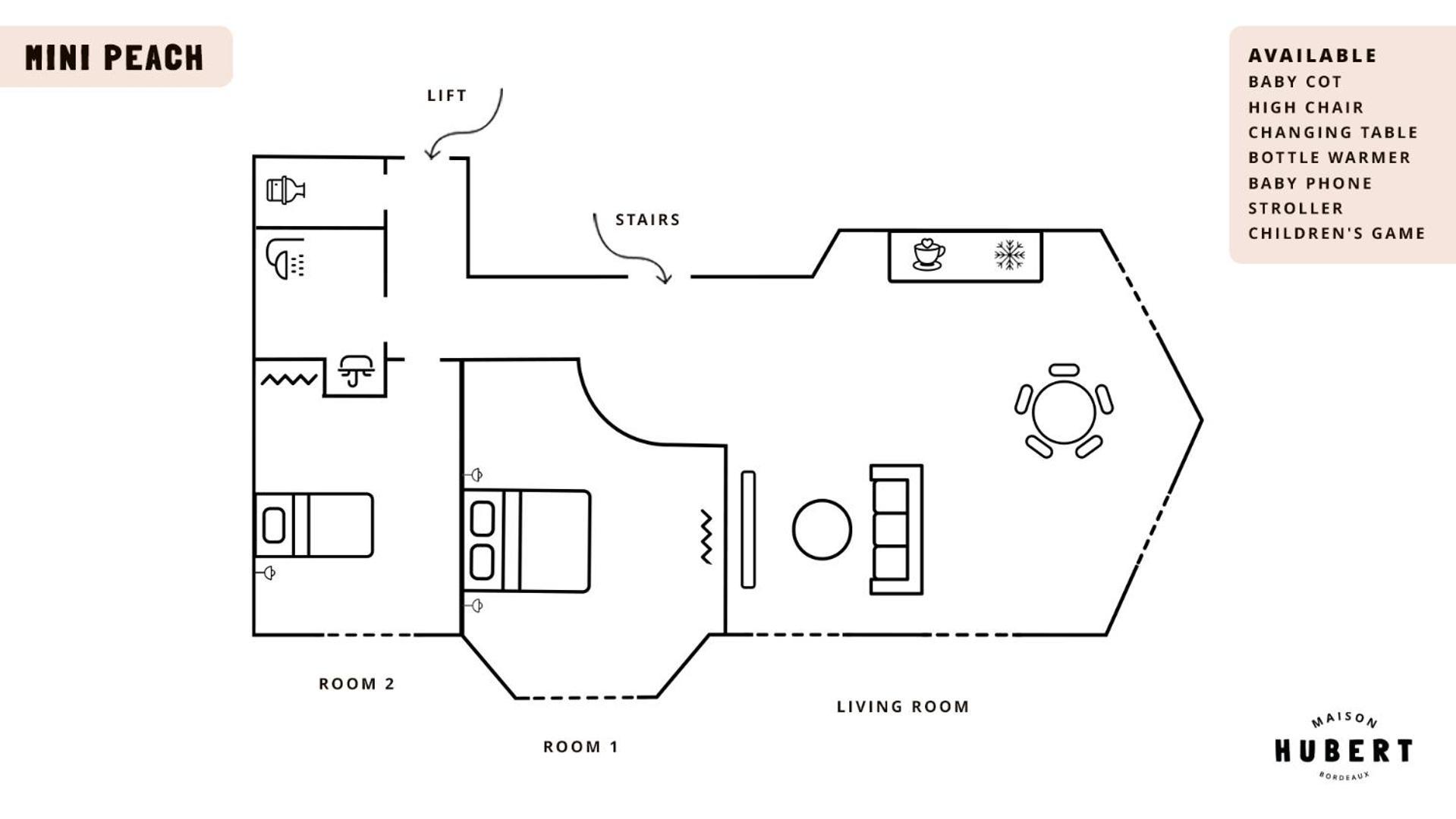 Maison Hubert Burdeos Habitación foto